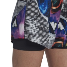 adidas Tennis Shorts US Series Ergo Printed Aeroready (integrated Tight) black/multi women's